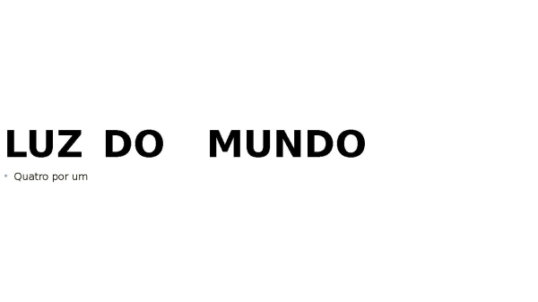 vim para adorar-Te - página 1
