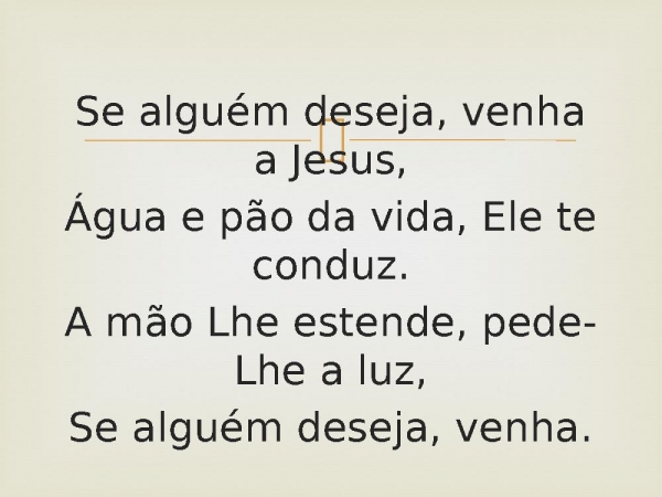 109 - Venha a Jesus.pptx - página 2