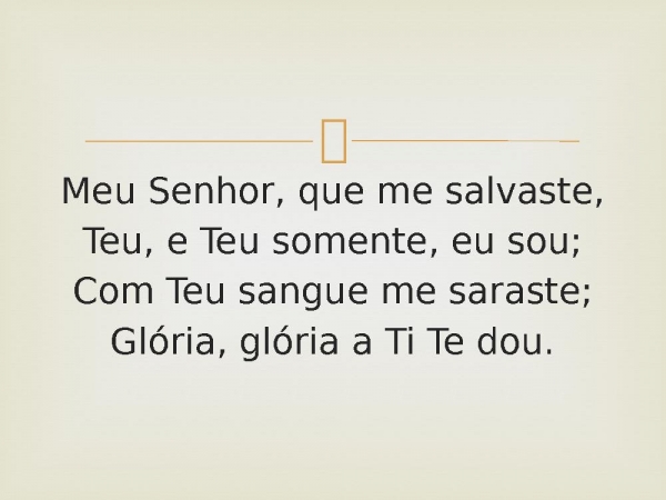 44 - Oh! Que Glória.pptx - página 2