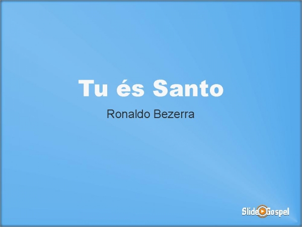 Tu és Santo - página 1