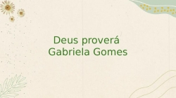 Deus proverá