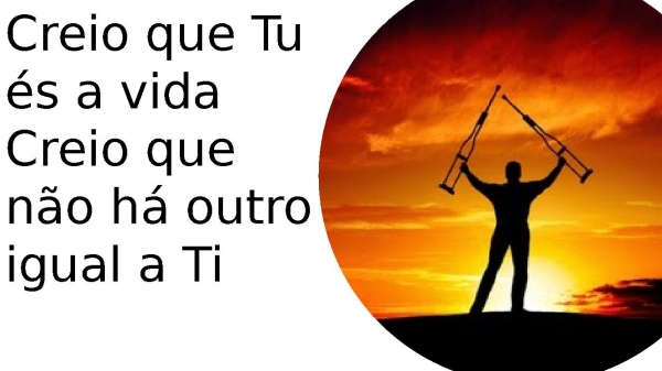 Creio que Tu És a cura.pptx - página 19