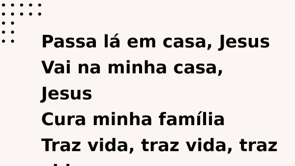 Passa lá em casa Jesus - página 7