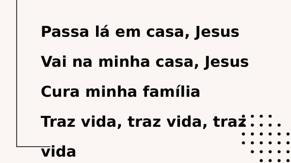 Passa lá em casa Jesus - página 9