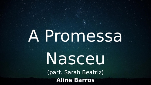 A Promessa Nasceu - página 1