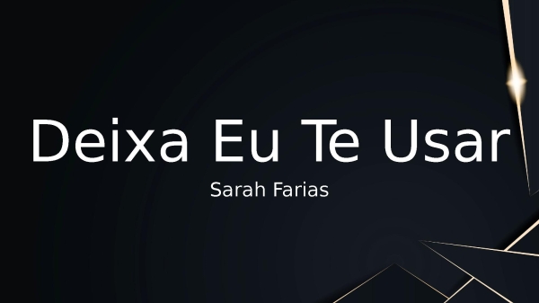 Deixa Eu Te Usar - página 1
