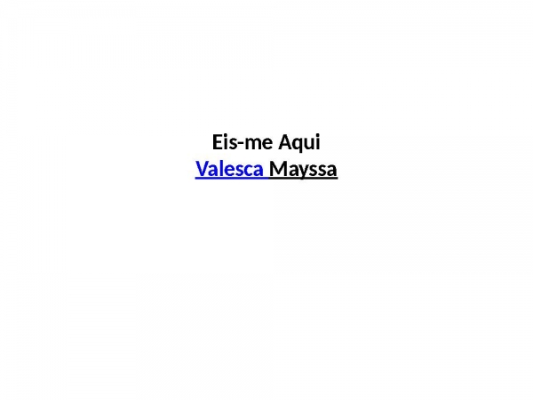 Eis-me Aqui - página 1