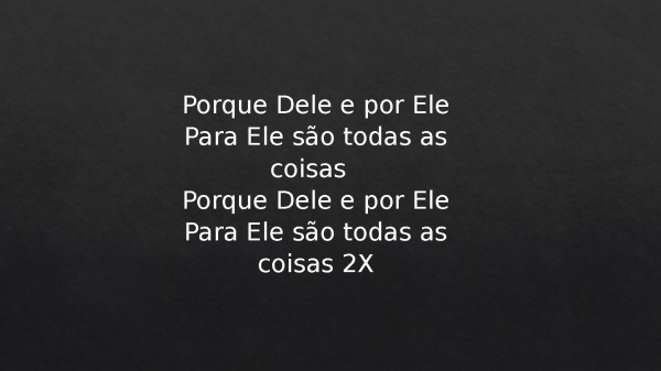 A Ele a Glória Porque Ele vive.pptx - página 2