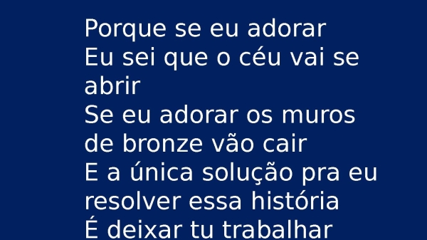 Se eu Adorar Quarteto Moriá - página 8