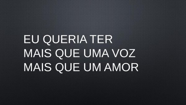 Mais Que Uma Voz - página 2