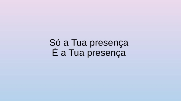 TUA PRESENÇA - canção e louvor - página 8
