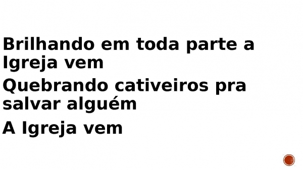 a igreja vem  x - página 12