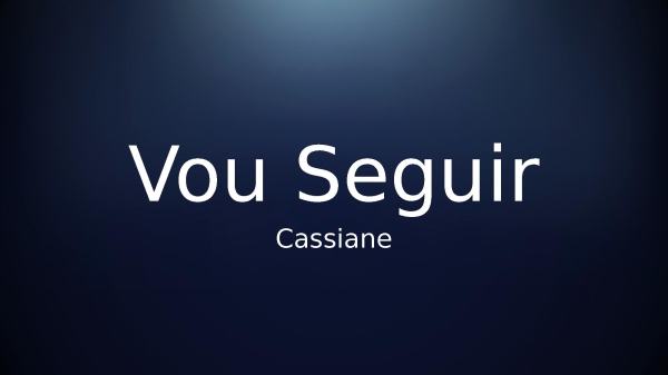 Vou Seguir - página 1
