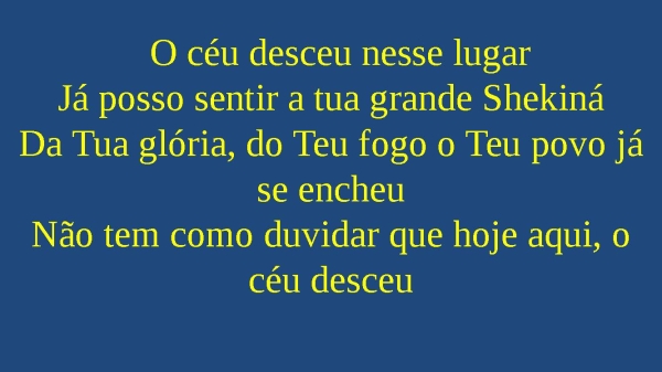 O CEU DESCEU - página 3
