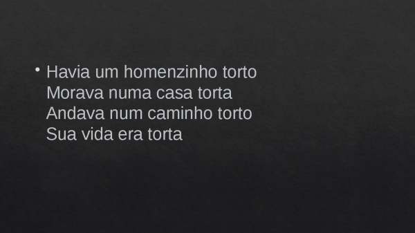 Homenzinho torto.pptx - página 2