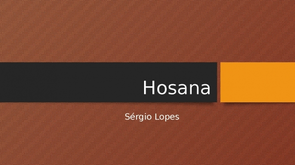 Hosana - página 1
