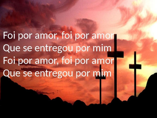 Medley Foi na Cruz,alvo mais que a neve grandioso es tú - página 6