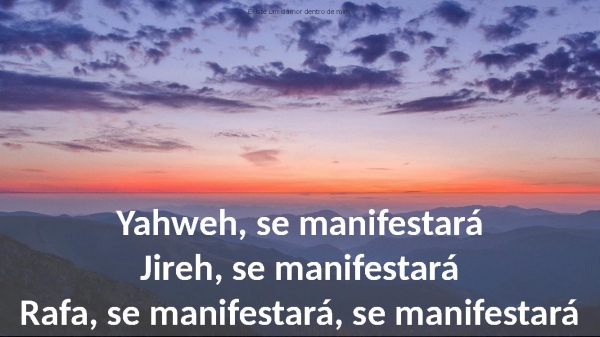 Yahweh se Manifestará - página 20