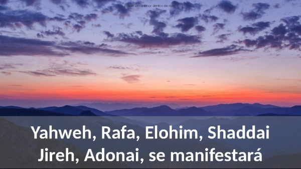 Yahweh se Manifestará - página 9