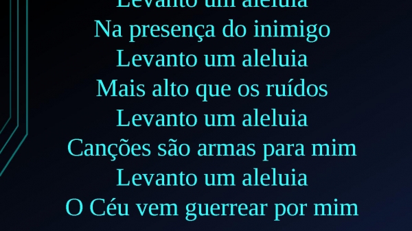 Levanto Um Aleluia (part. Isaías Saad) - página 2