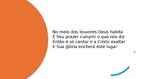 HOJE É TEMPO DE LOUVAR A DEUS - página 5
