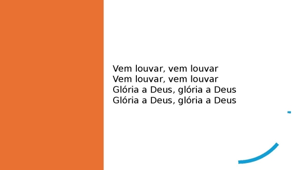 HOJE É TEMPO DE LOUVAR A DEUS - página 6