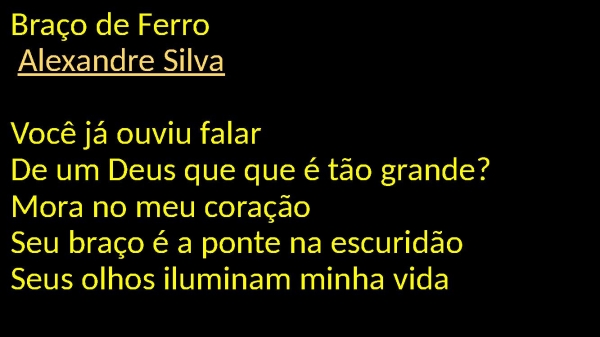 BRAÇO DE FERRO- ALEXANDRE SILVA - página 1
