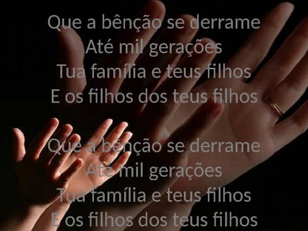 A BENÇÃO.pptx - página 8