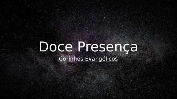 Doce Presença - página 1