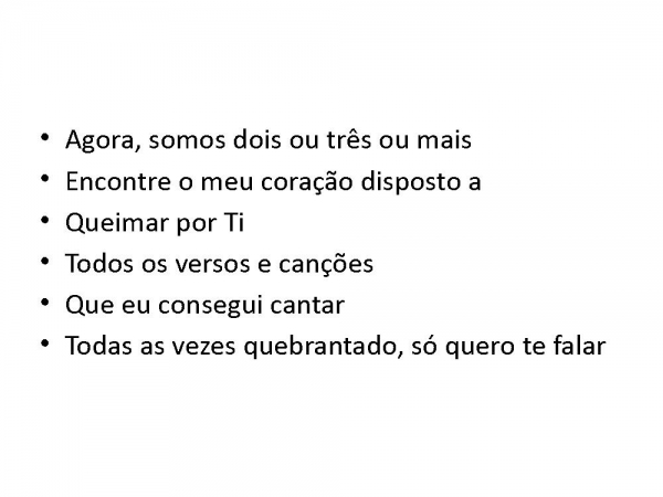 Só tu és Santo.pptx - página 3