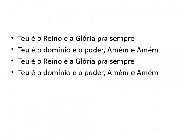 Só tu és Santo.pptx - página 4