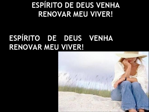ESPÍRITO DE DEUS VENHA RENOVAR MEU VIVER - página 1
