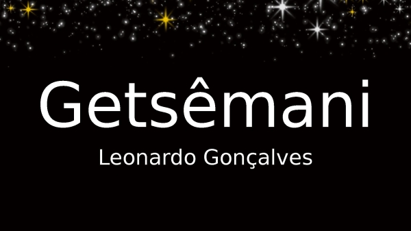 Getsêmani - página 1