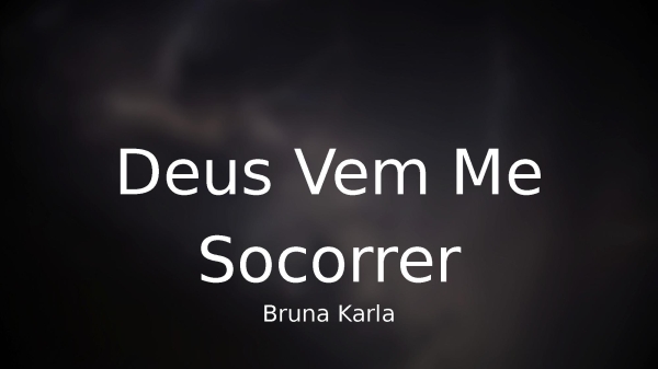 Deus Vem Me Socorrer - página 1
