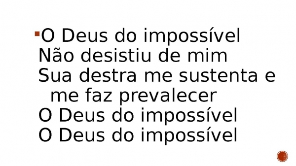 Deus do impossível.pptx - página 3
