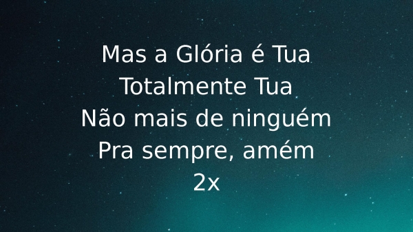 A Glória É Tua - página 5