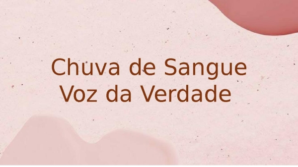 chuva de sangue - página 1