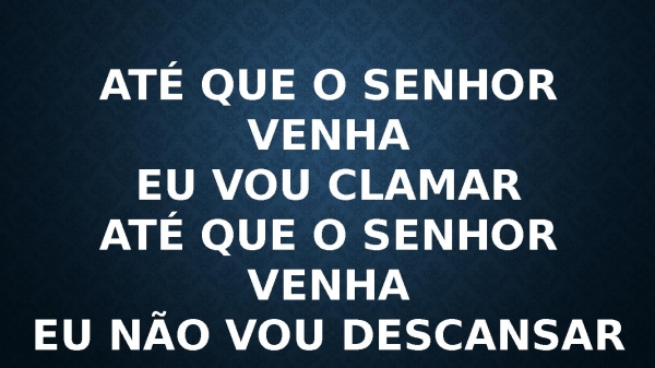 ATE QUE O SENHOR VENHA - página 8