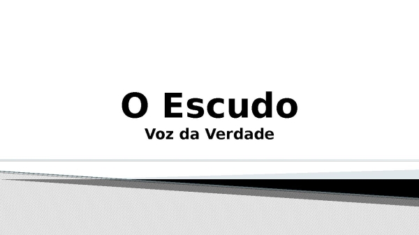 O Escudo - página 1