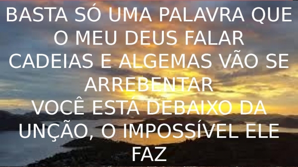 BASTA UMA SÓ PALAVRA - CHIRLEY.pptx - página 13