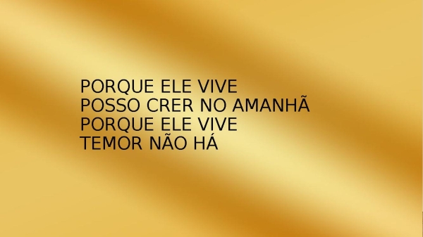 Harpa Cristã - 545 Porque Ele vive - página 3