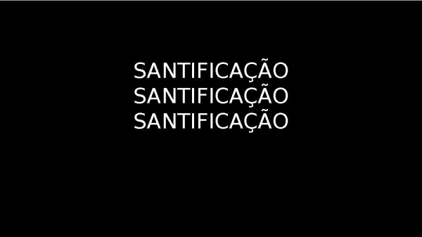 santificação.pptx - página 1