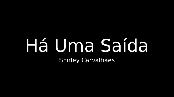 Há Uma Saída - página 1