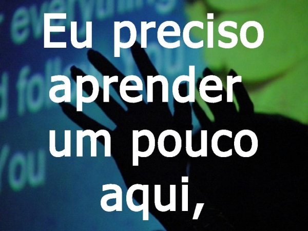 EU PRECISO APRENDER - página 1
