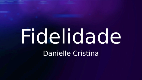 Fidelidade - página 1
