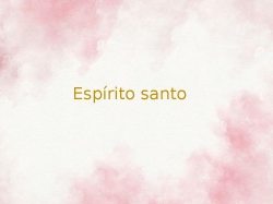 Espirito santo