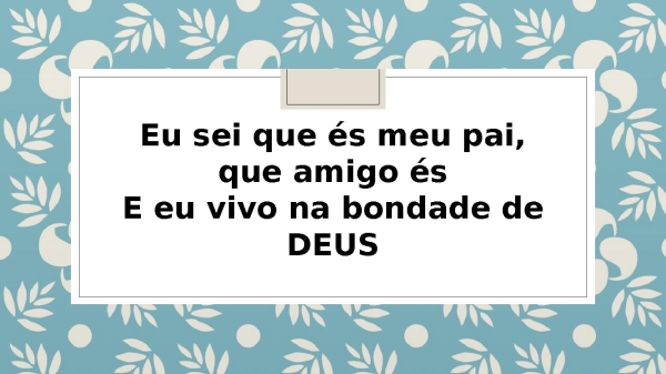 Bondade de DEUS - página 6
