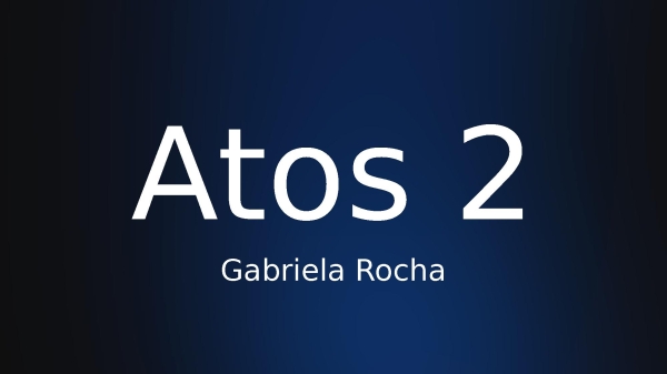 Atos 2 - página 1