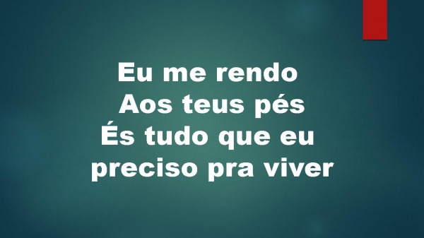 Eu me rendo (Renascer Praise).pptx - página 6