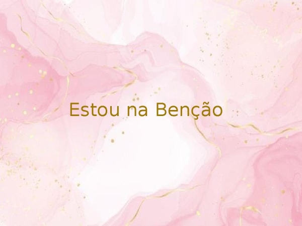Estou na benção - página 1
